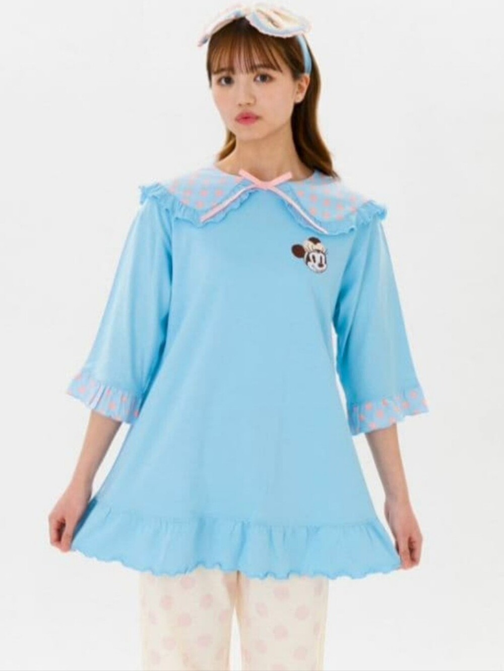 Disney Tokyo Minnie Mouse Pajama Top